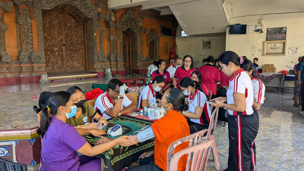 Kegiatan Posyandu Rutin Balita dan Lansia Banjar Banjaran Berjalan Sukses